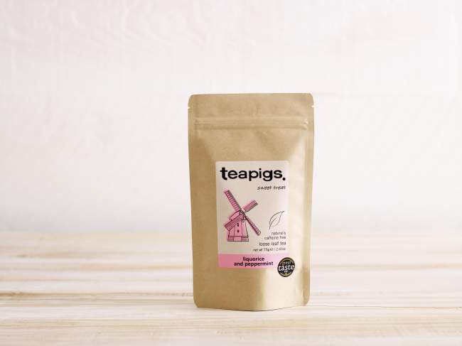 TeaPigs Liquorice&Peppermint sypaný 250g